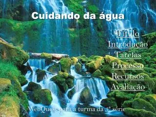 cuidando da gua