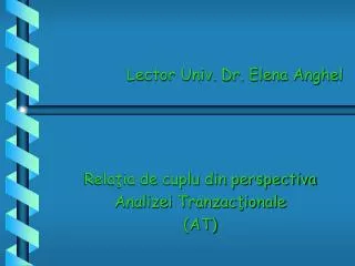lector univ dr elena anghel