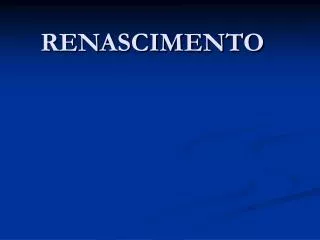 renascimento