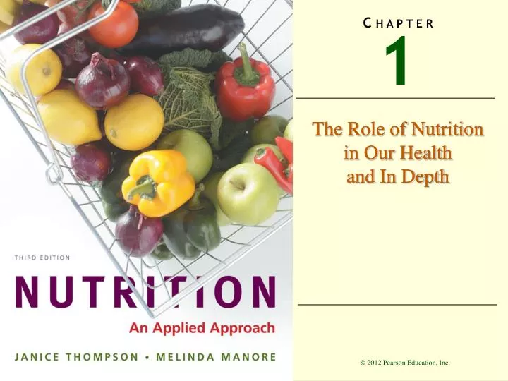 the role of nutrition in our health and in depth