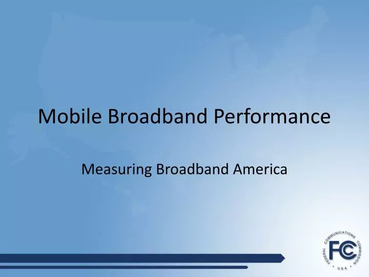 mobile broadband performance