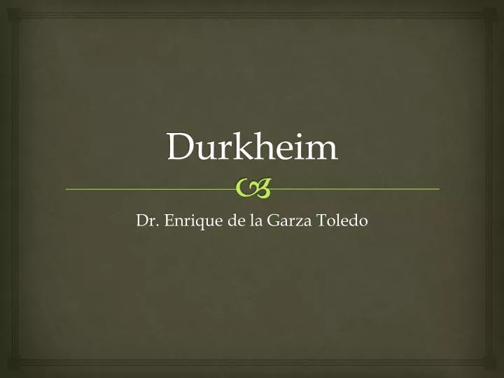 durkheim