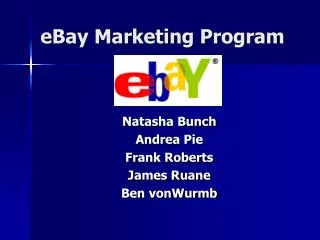 eBay Marketing Program