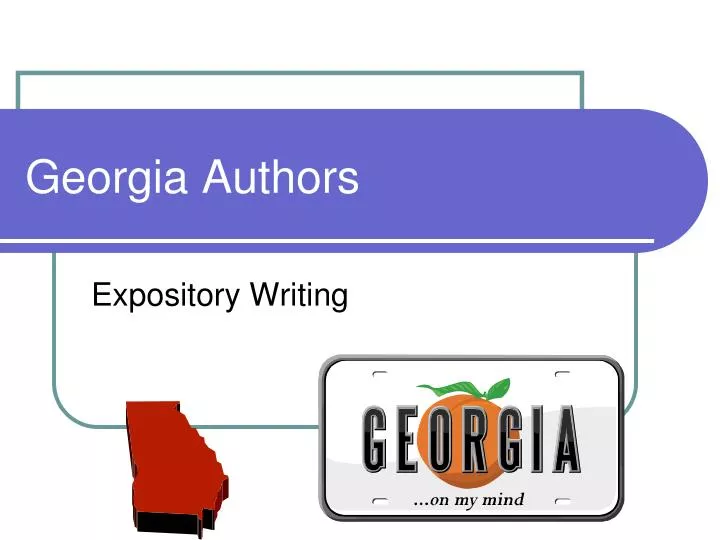 georgia authors