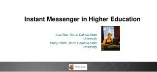 Instant Messenger in Higher Education