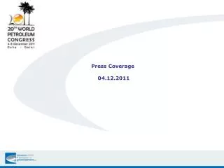 Press Coverage 04.12.2011