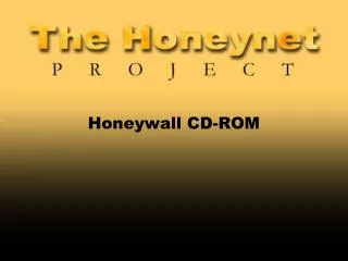 Honeywall CD-ROM