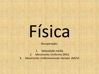 f sica