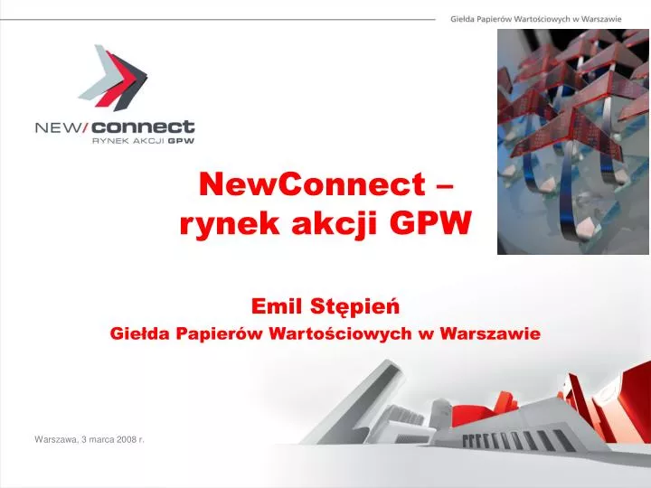 newconnect rynek akcji gpw