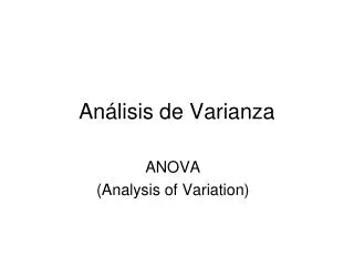 an lisis de varianza