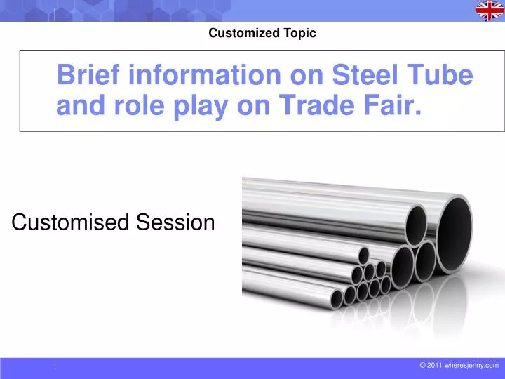 brief information on steel tube and role play on trade fair