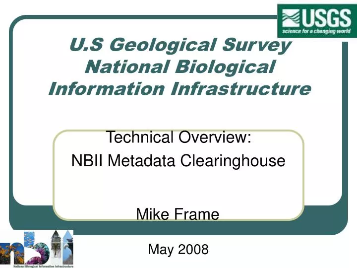 u s geological survey national biological information infrastructure
