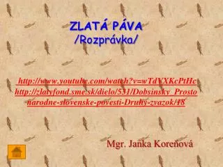 mgr janka kore ov