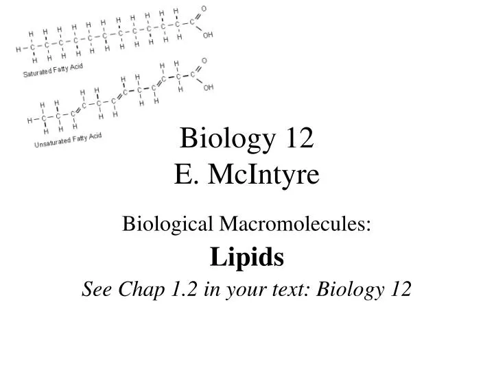 biology 12 e mcintyre