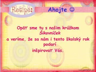 ahojte