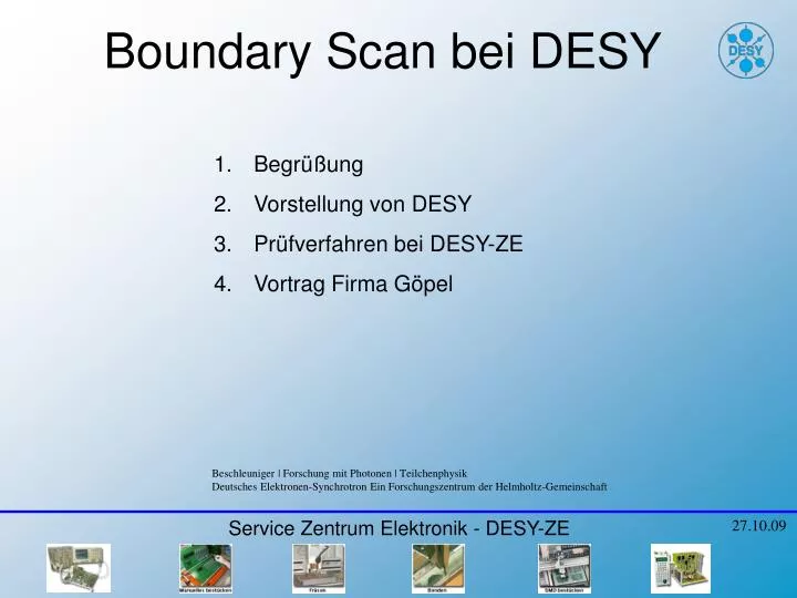boundary scan bei desy