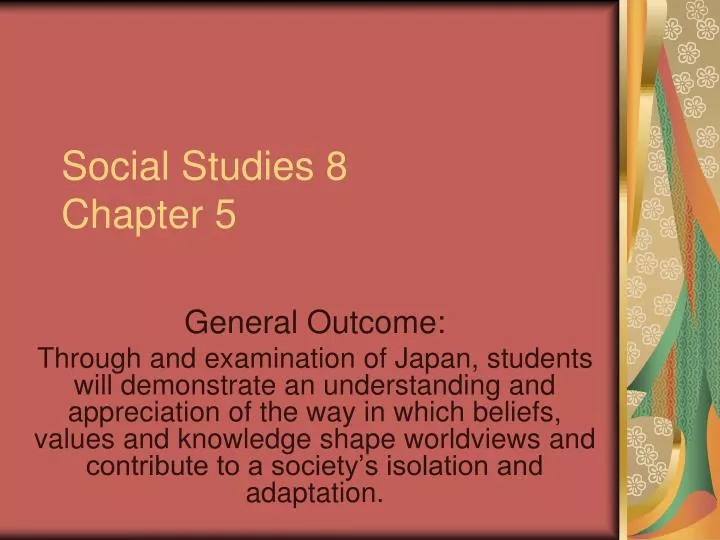 social studies 8 chapter 5