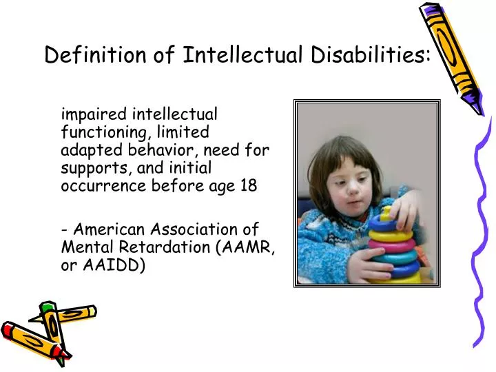 definition of intellectual disabilities
