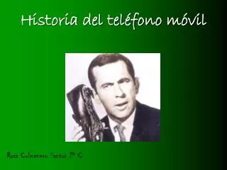 historia del tel fono m vil