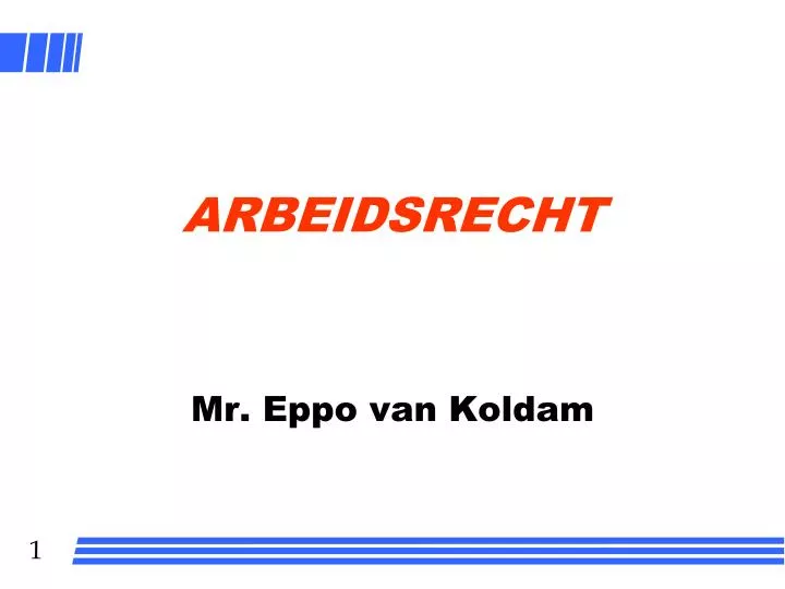 arbeidsrecht