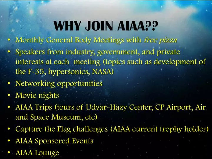why join aiaa