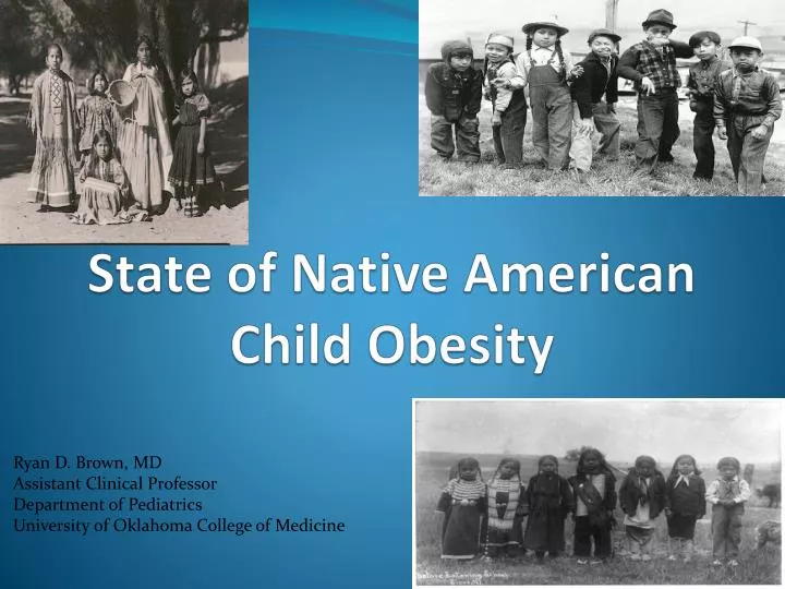 state of native american child obesity