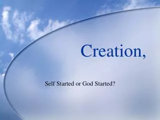 Creation,