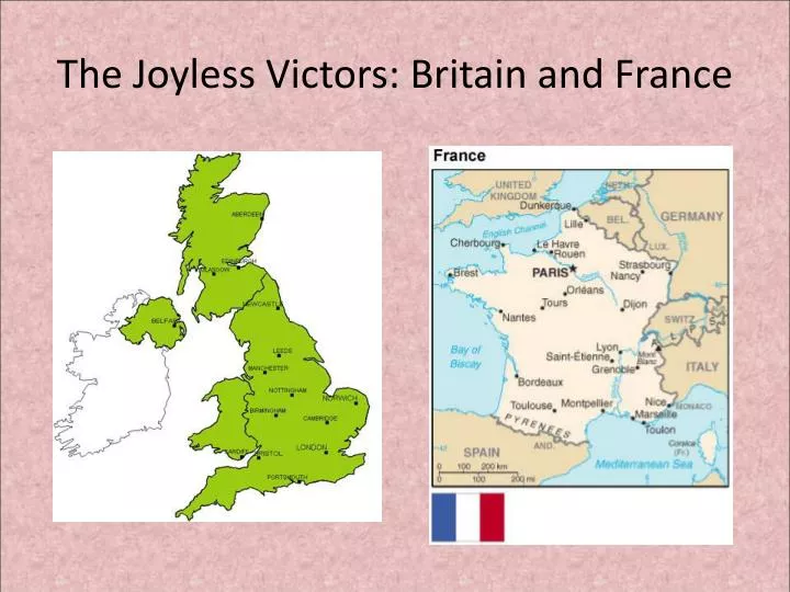 the joyless victors britain and france