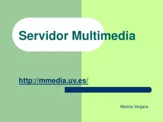 servidor multimedia http mmedia uv es