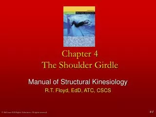 Chapter 4 The Shoulder Girdle