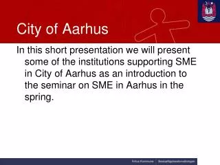 City of Aarhus