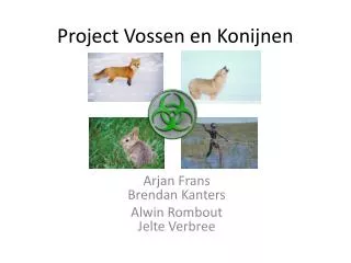 project vossen en konijnen