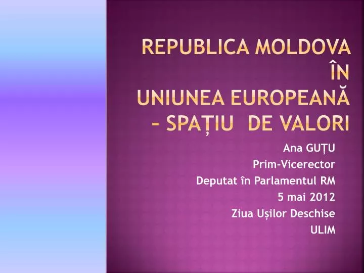 republica moldova n uniunea european spa iu de valori