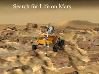 Search for Life on Mars