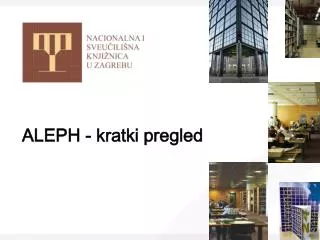 aleph kratki pregled