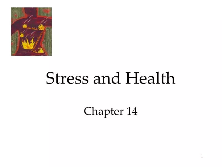 stress and health chapter 14