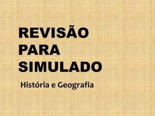 revis o para simulado