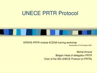 UNECE PRTR Protocol
