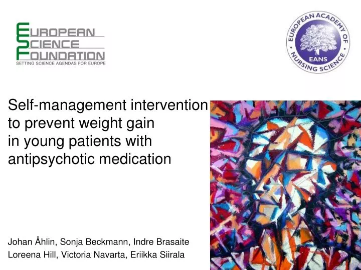 self management intervention to prevent weight gain in young patients with antipsychotic medication