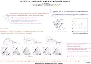 STUDIES OF THE DOM AQUEOUS EXTRACTS FROM COASTAL MARINE SEDIMENTS