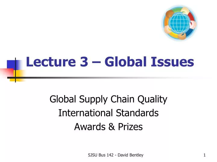 lecture 3 global issues