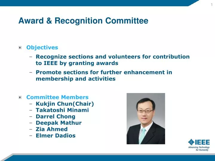 award recognition committee