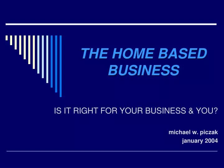 the home based business