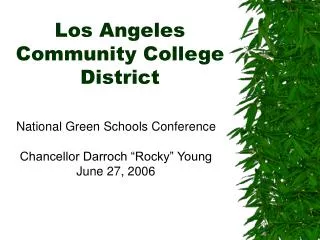 Los Angeles Community College District