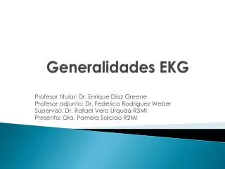 generalidades ekg