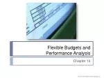 Flexible Budgets and Performance Analysis - slide 1