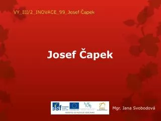 josef apek