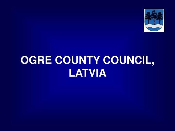 ogre county council latvia