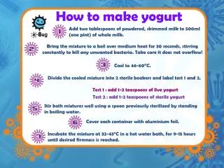 How to make yogurt