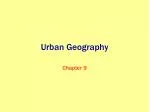 Urban Geography - slide 1